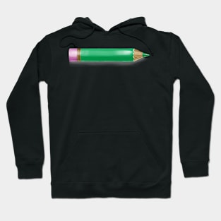 Green Pencil Hoodie